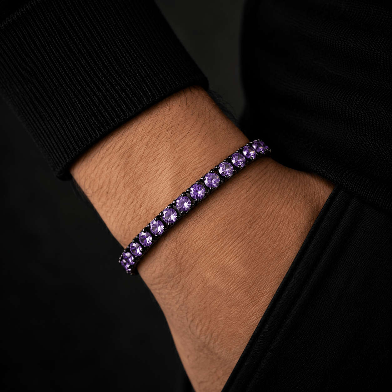 Phantom Bracelet - Black Amethyst