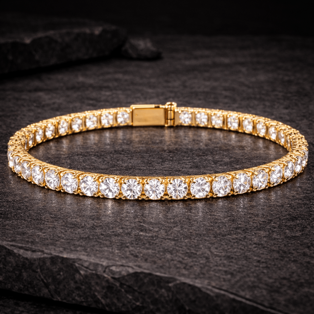 18k Gold Diamond Tennis Bracelet