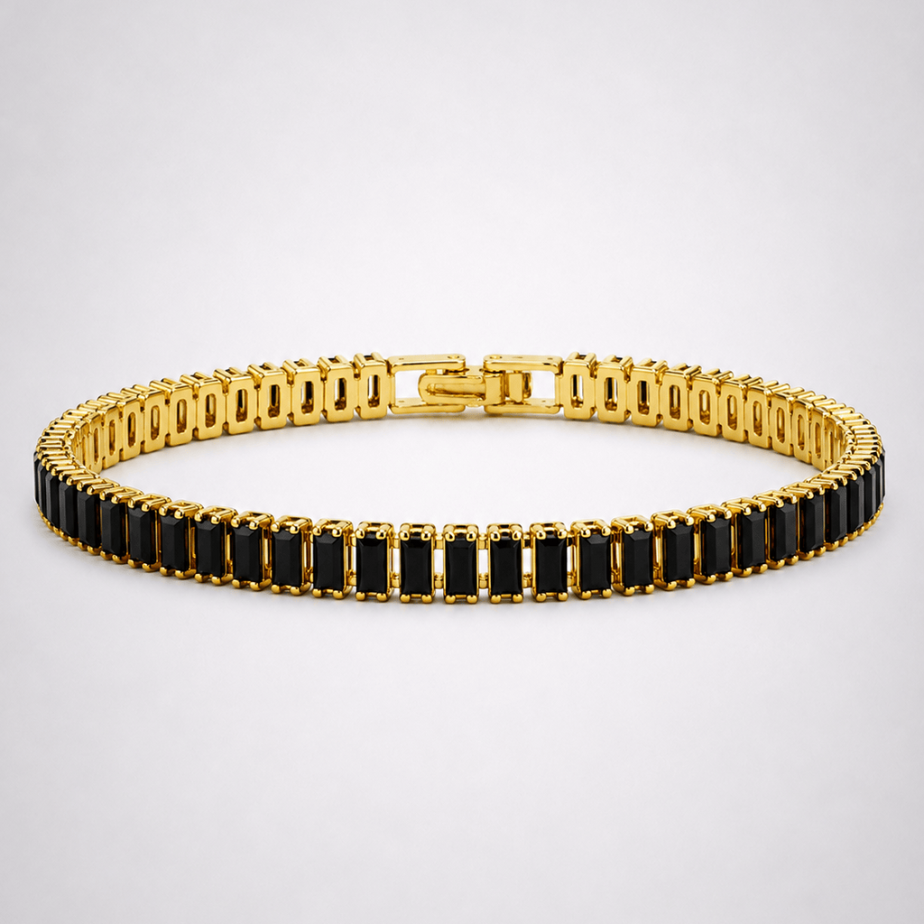 Solstice Bracelet - Gold Onyx - Gold&BlackCo