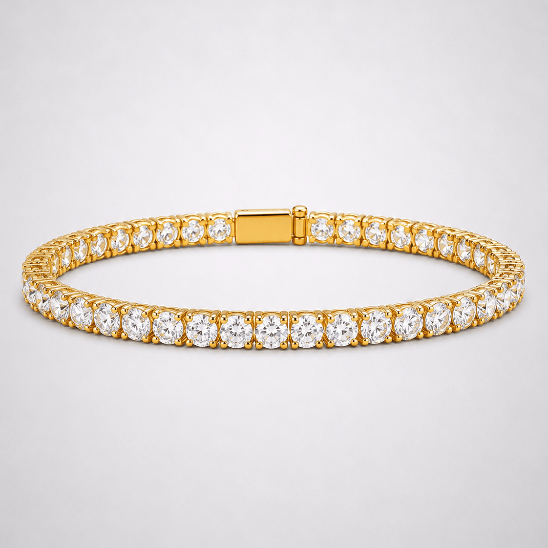 18k Gold Diamond Tennis Bracelet