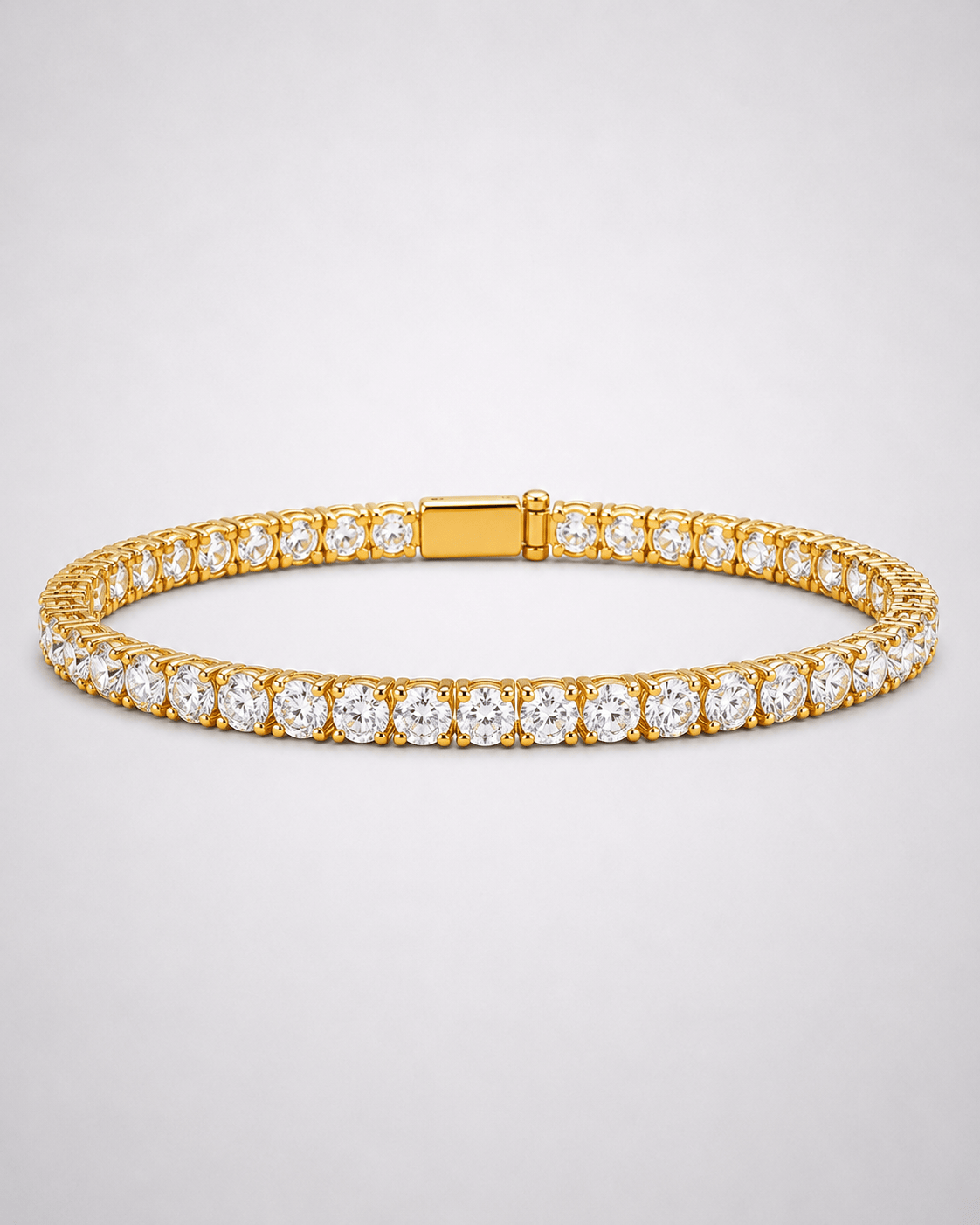 18k Gold Diamond Tennis Bracelet