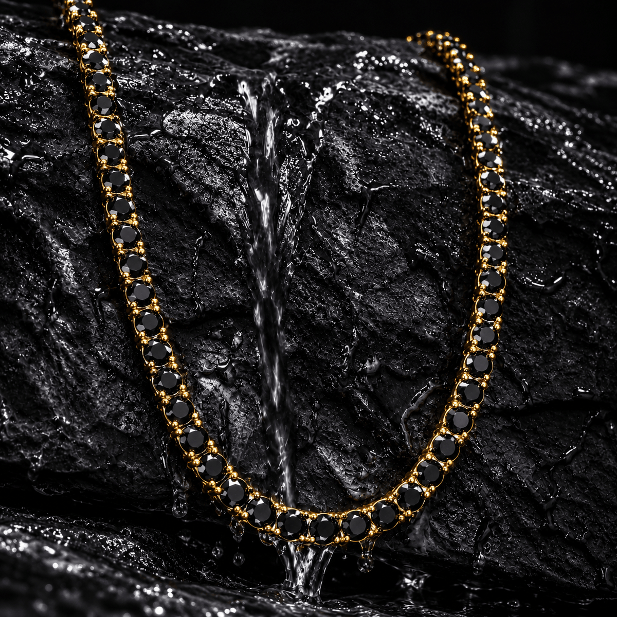 Eclipse Chain - Gold Onyx