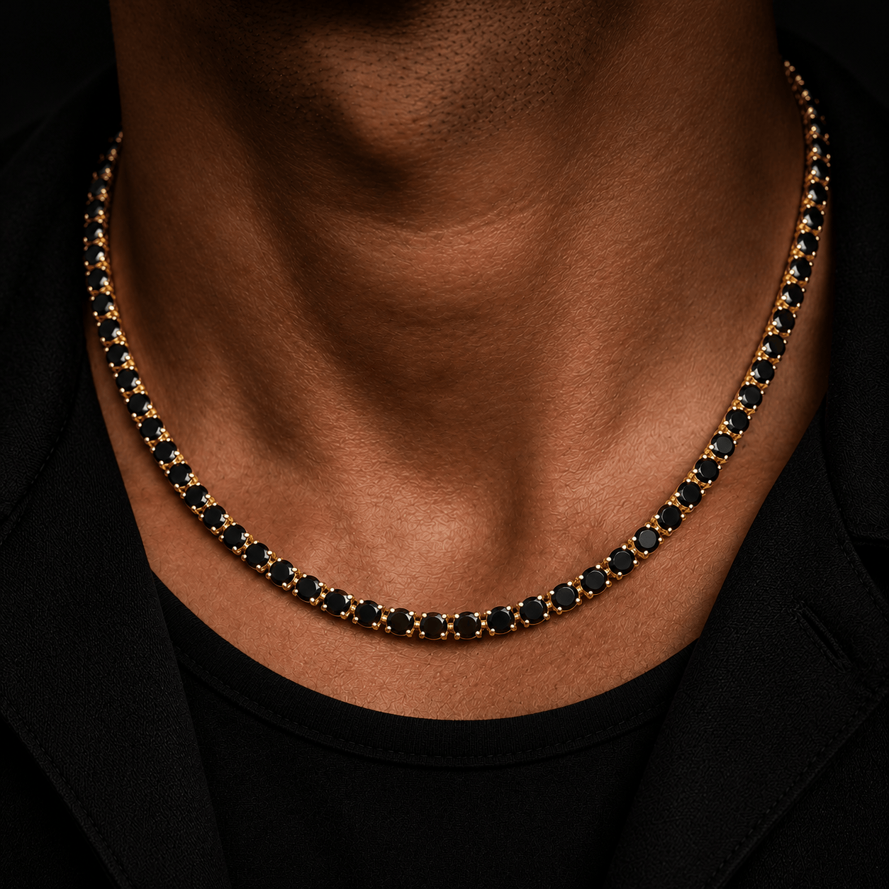 Eclipse Chain - Gold Onyx
