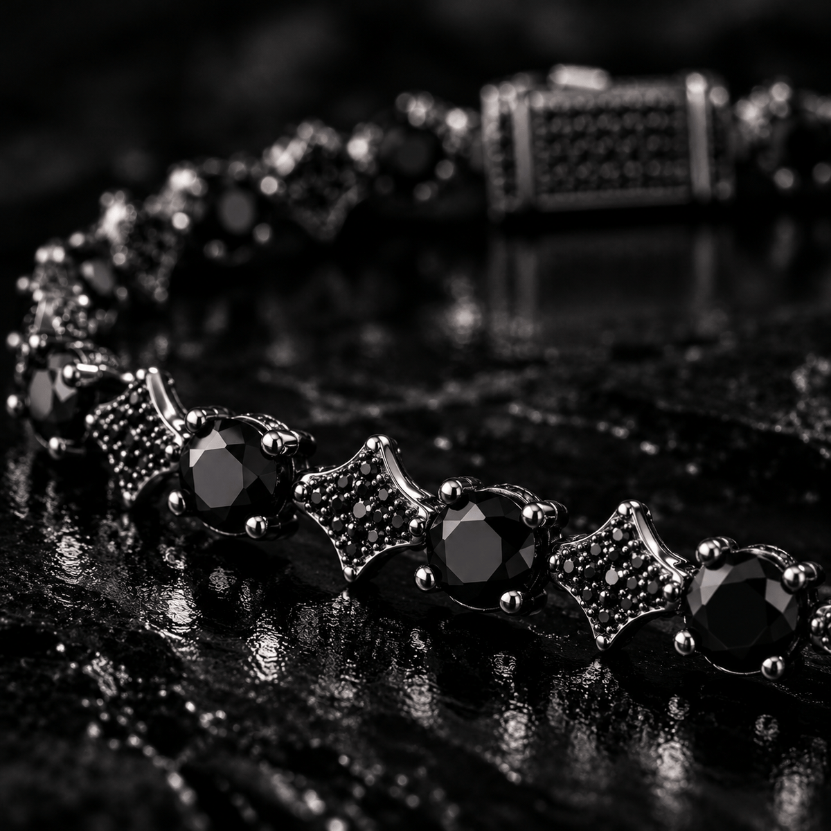 Vesper Bracelet - Black Onyx