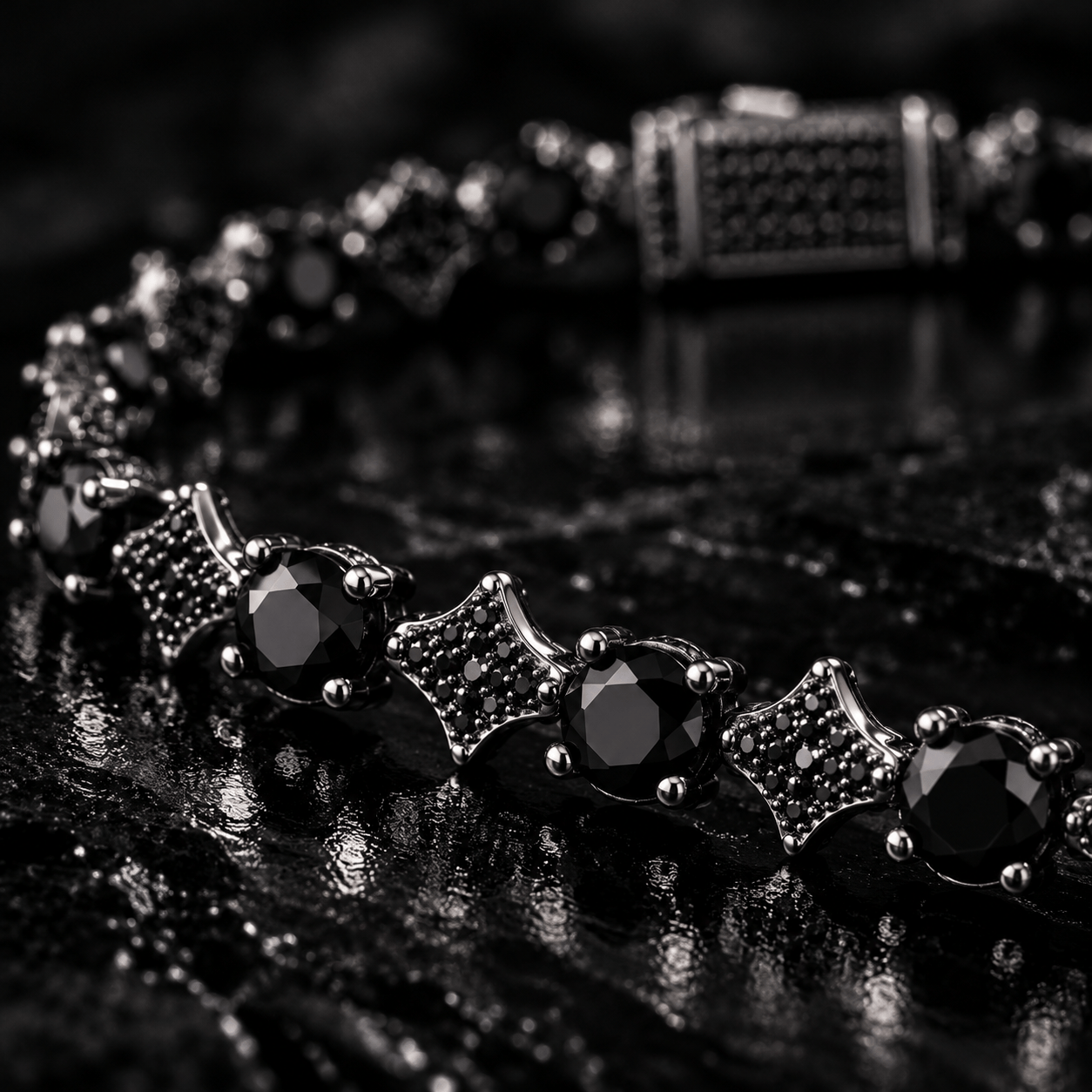 Vesper Bracelet - Black Onyx