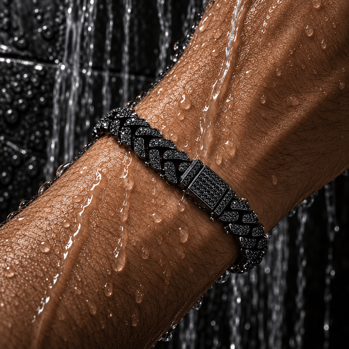 Titan Bracelet - Black Onyx