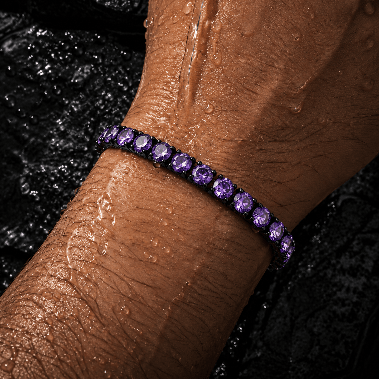 Phantom Bracelet - Black Amethyst