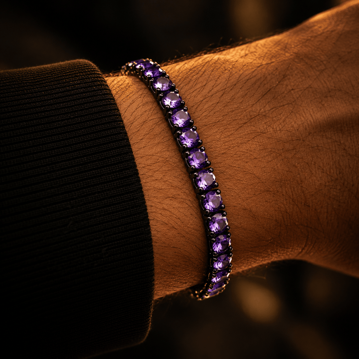 Phantom Bracelet - Black Amethyst