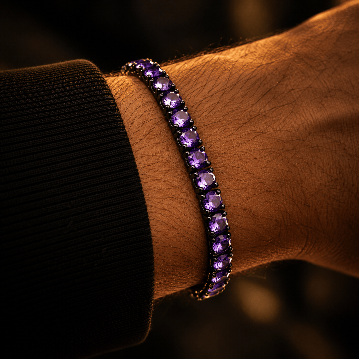 Phantom Bracelet - Black Amethyst