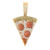 Iced Pizza Slice Pendant