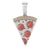Iced Pizza Slice Pendant