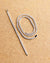 Tennis Chain Set (White Gold)