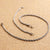 Rope Chain Set (White Gold)