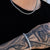 Rope Chain Set (White Gold)